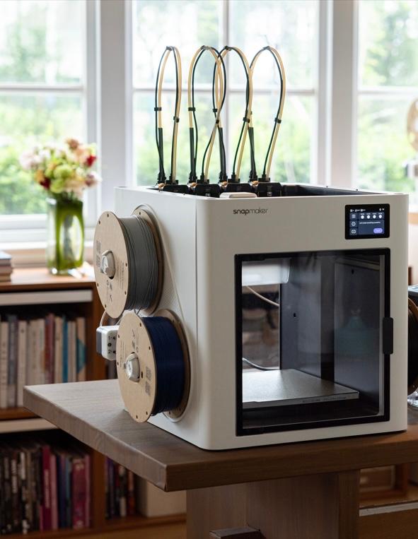 Snapmaker U1 3D printer, maar 300 uur, Computers en Software, 3D Printers, Ophalen, Ingebouwde Wi-Fi, Zo goed als nieuw, 3 of meer