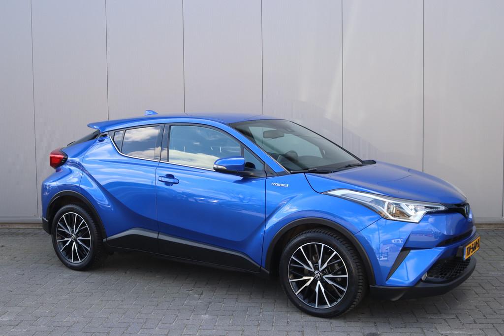 Toyota C-HR 1.8 Hybrid 122PK Automaat Dynamic Trekhaak/Navig, 12 maanden, Stof, Euro 6, 4 cilinders