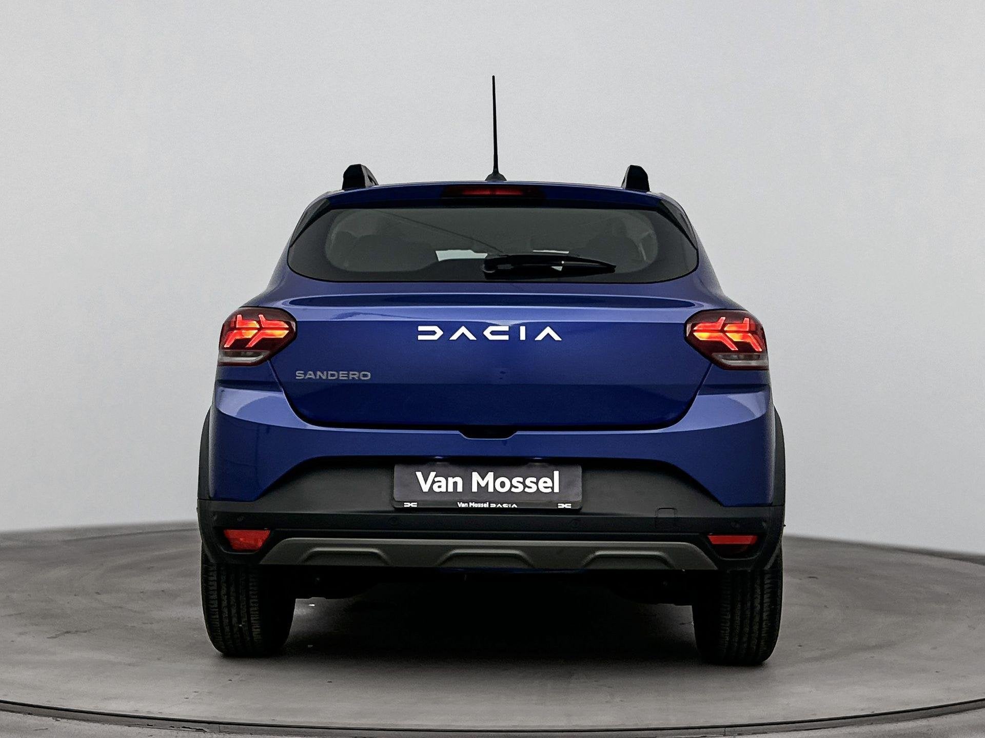 Dacia Sandero Stepway 1.0 TCe 100Pk ECO-G Expression LPG G3, Auto's, Dealer onderhouden, Gebruikt, Euro 6, Blauw