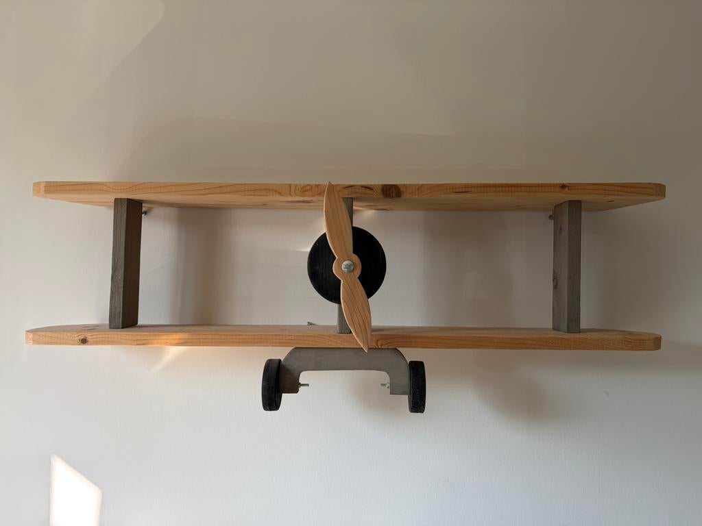 Vliegtuig wandplank, Ophalen, Zo goed als nieuw