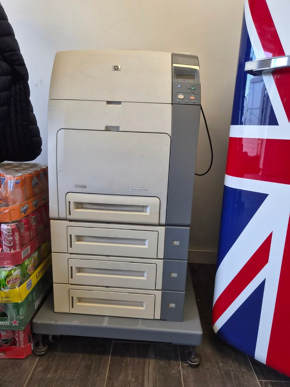 HP Color LaserJet 4700dtn Laserprinter, Ophalen, Gebruikt, Kleur printen, Printer