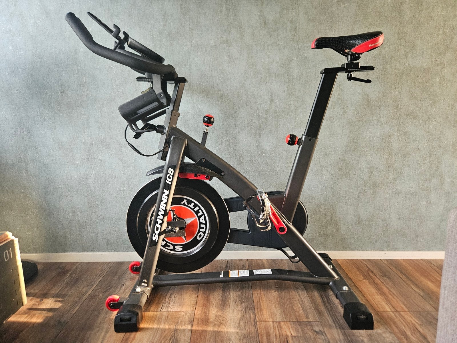 Scwinn IC8 - indoor spinningfiets, Sport en Fitness, Fitnessapparatuur, Ophalen, Zo goed als nieuw, Spinningfiets