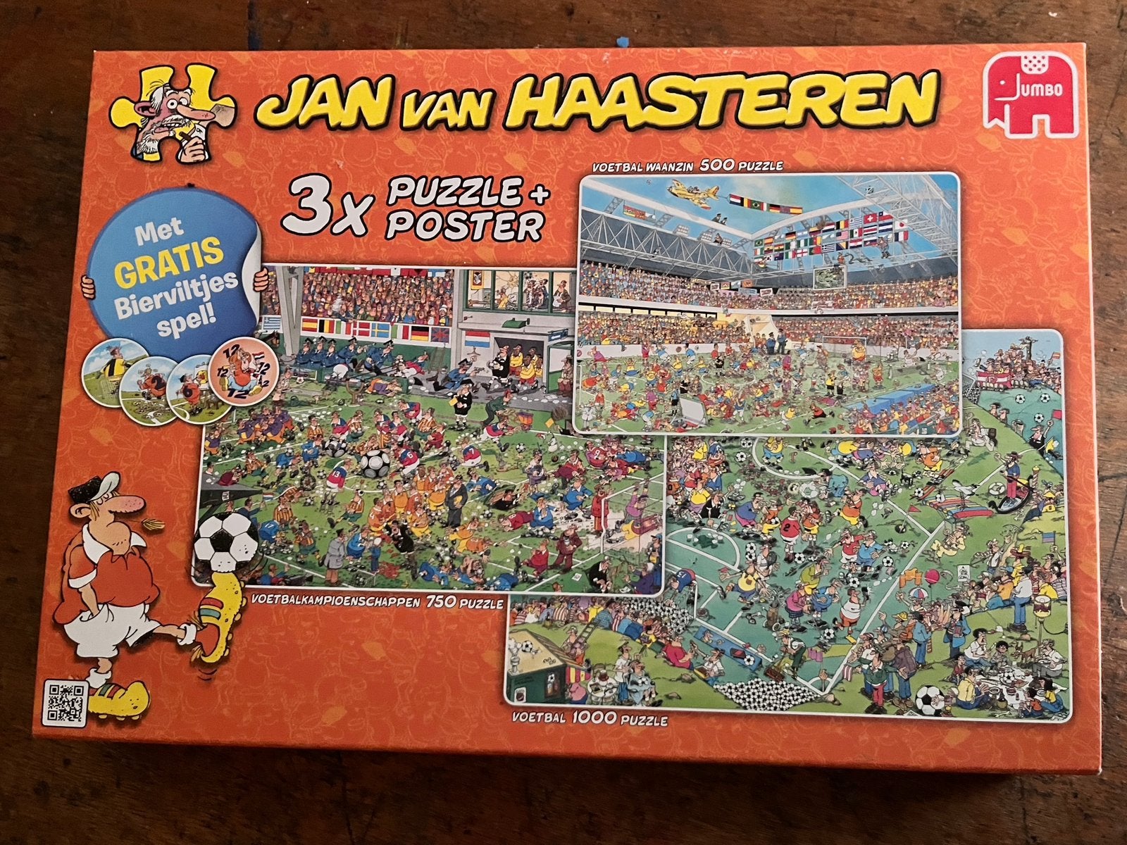 Van Haasteren puzzels, Ophalen, 500 t/m 1500 stukjes, Zo goed als nieuw