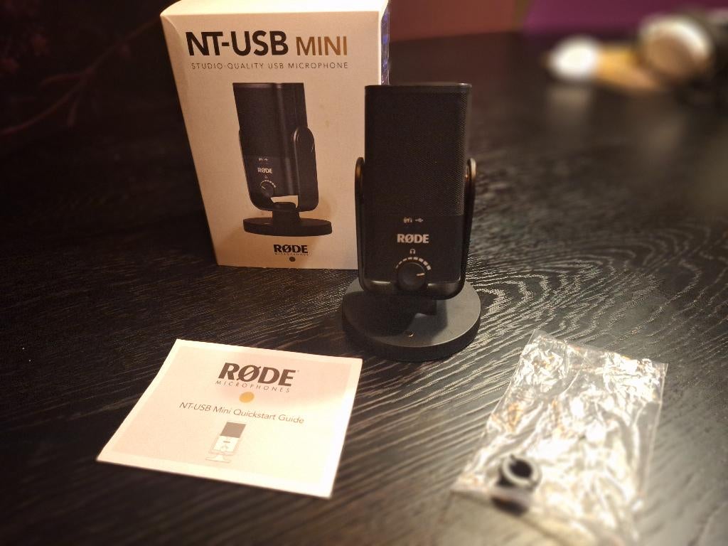 RØDE NT-USB Mini - Zo Goed Als Nieuw, Muziek en Instrumenten, Microfoons, Ophalen, Zo goed als nieuw, Studiomicrofoon