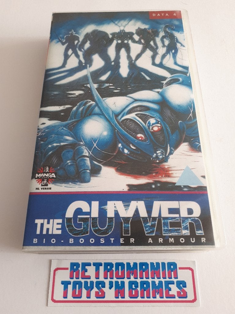vhs anime - the guyver data 4, Alle leeftijden, Verzenden, Gebruikt, Actie en Avontuur