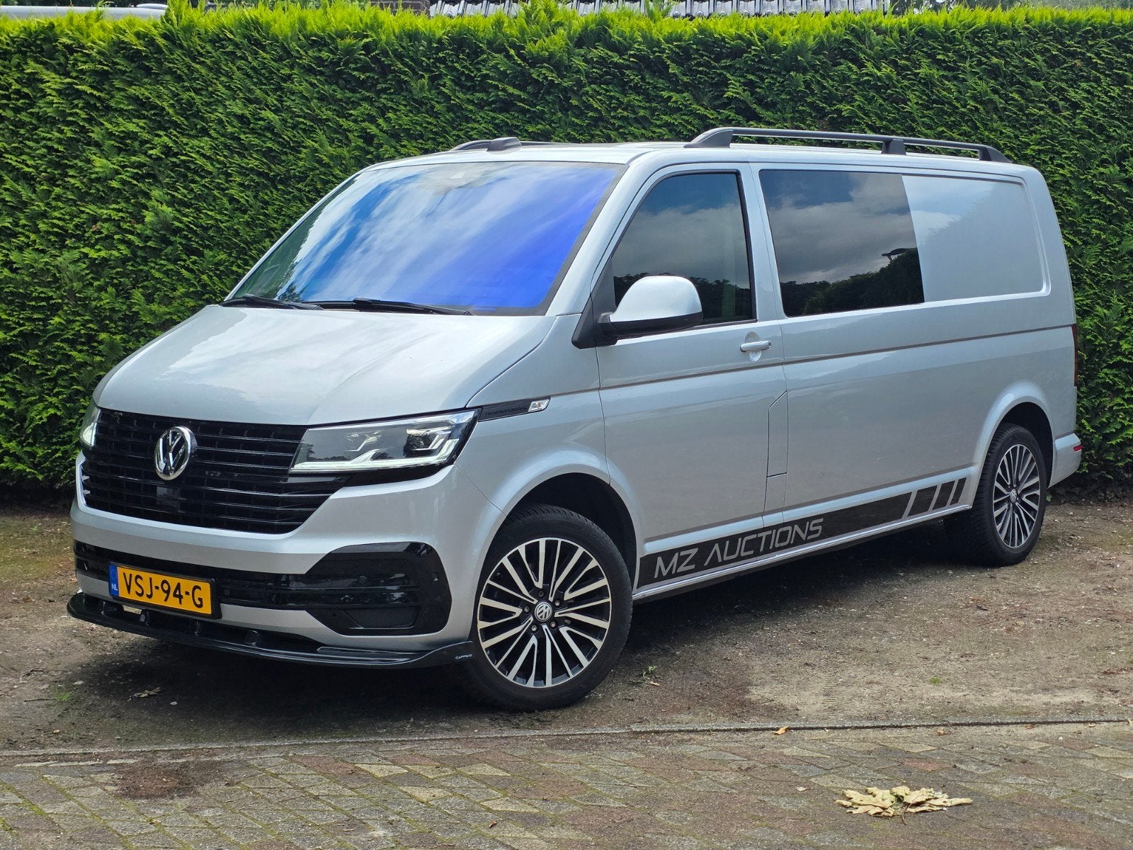 Volkswagen Transporter T6.1, 2020, 150pk, automaat, 6 pers,, Auto's, Bestelauto's, Stof, Volkswagen, Diesel, Grijs