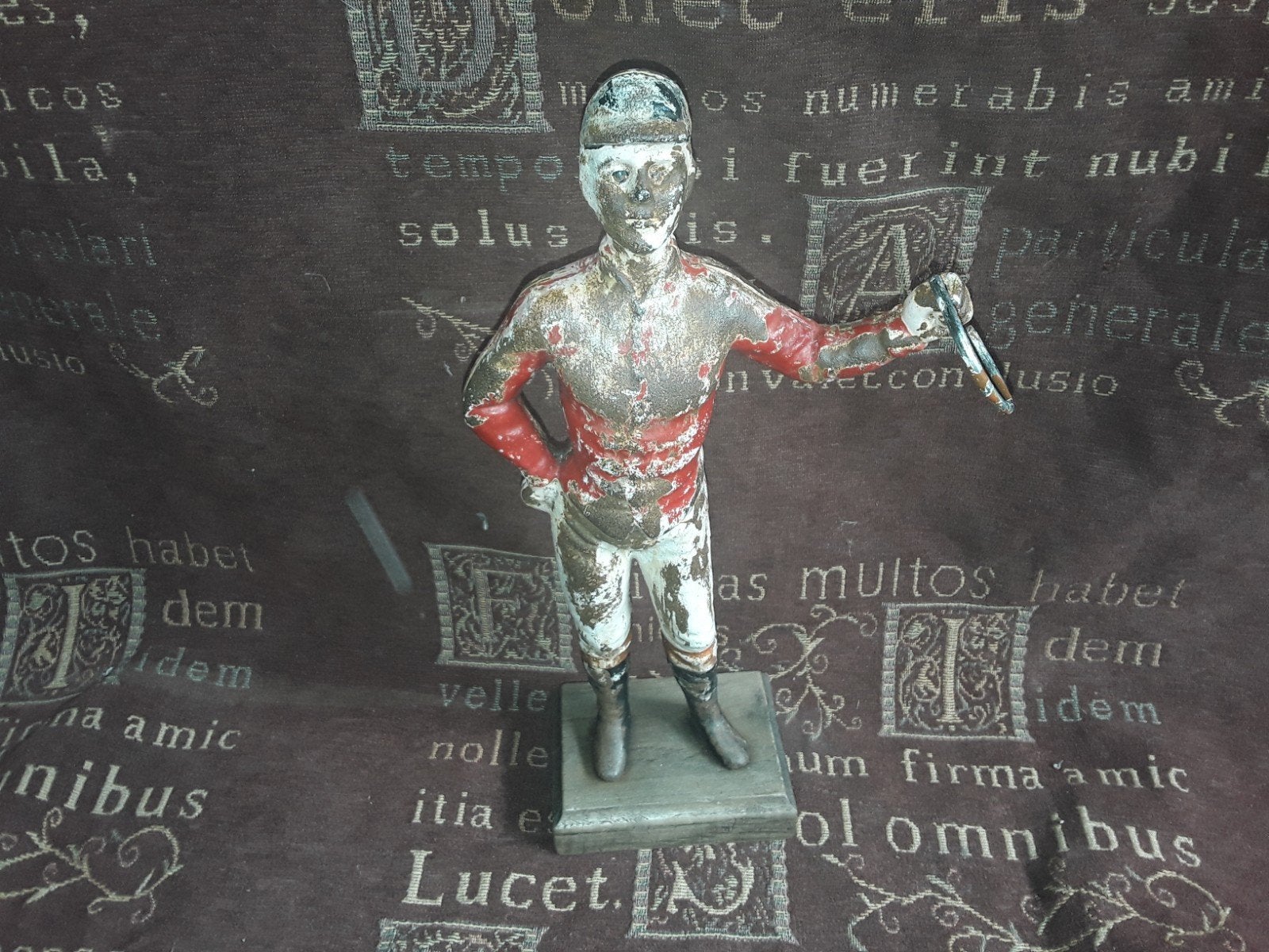 19e eeuws Iron lawn jockey., Antiek en Kunst, Ophalen of Verzenden