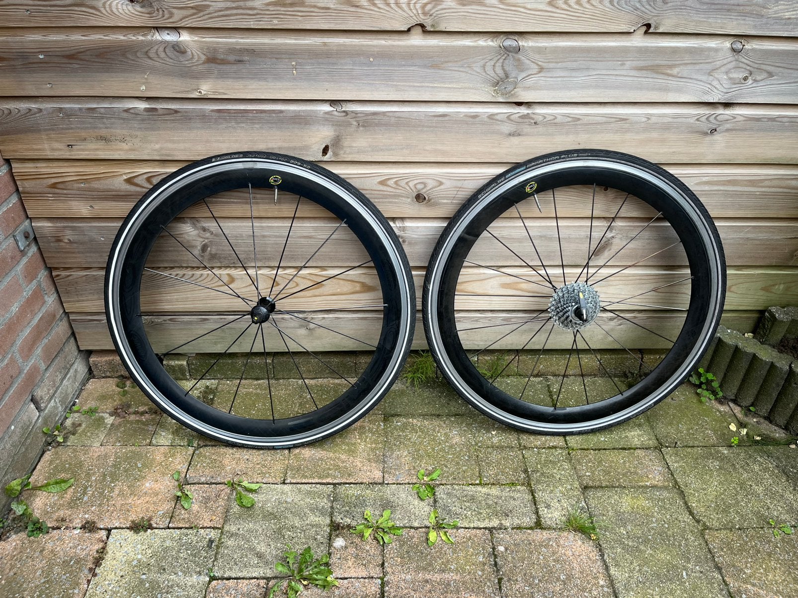 Mavic Cosmic Carbon complete wielset, Fietsen en Brommers, Wiel, Gebruikt, Ophalen of Verzenden, Racefiets