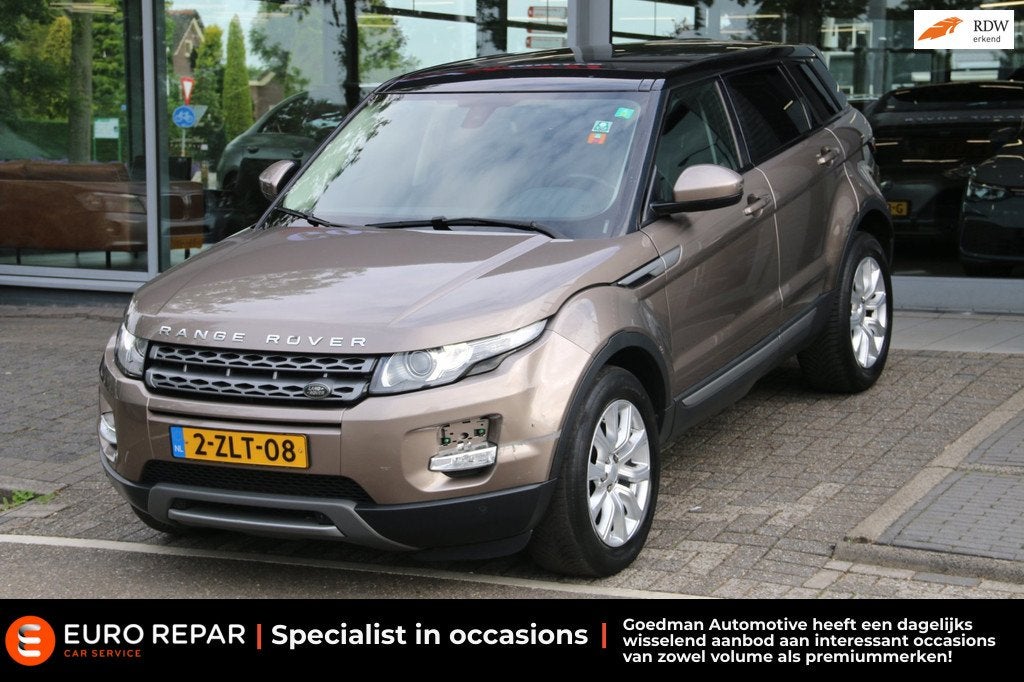 Land Rover Range Rover Evoque 2.2 TD4 4WD EXPORT PRICE EX BP, Automaat, Zwart, 4 cilinders, 150 pk