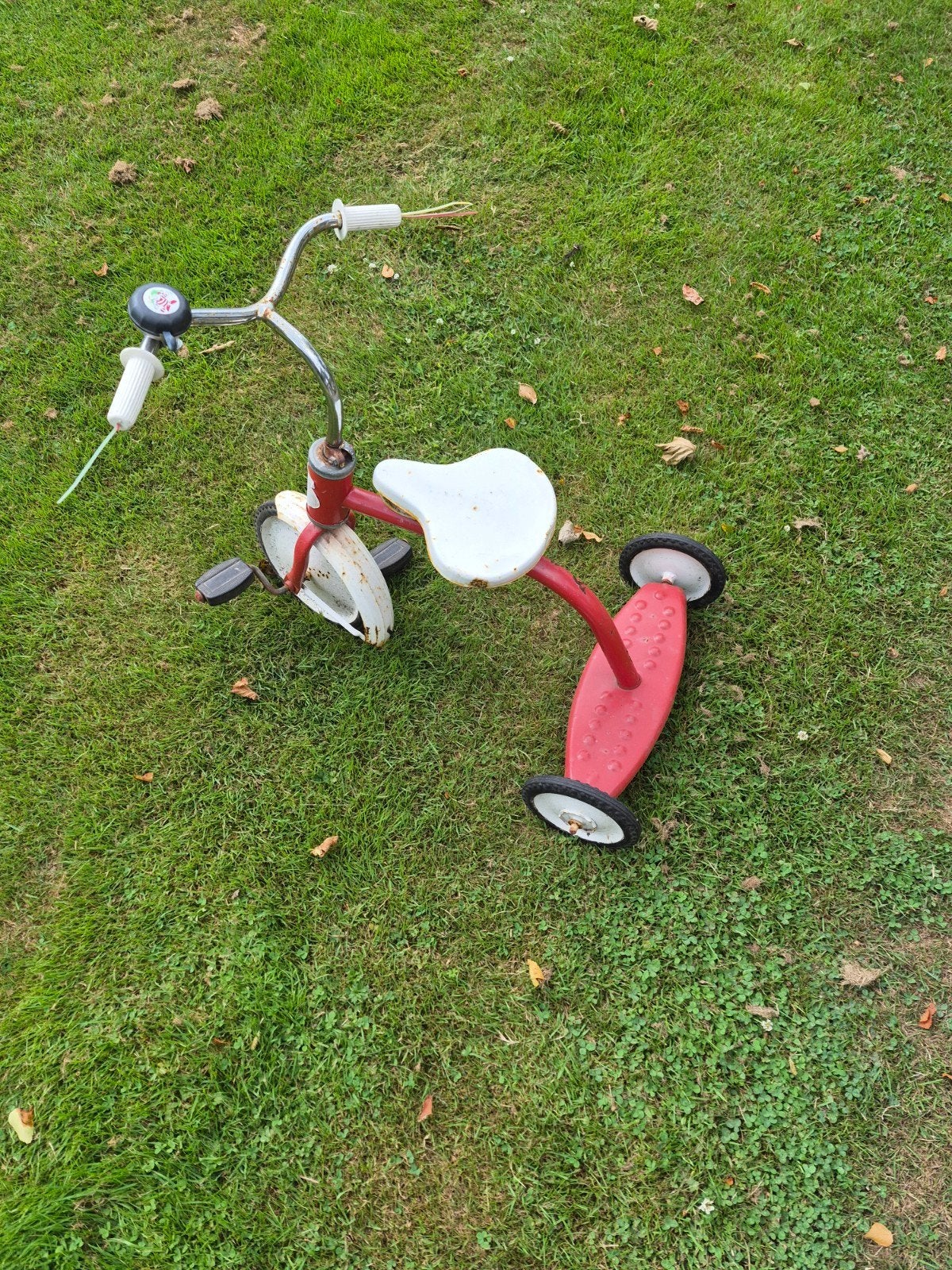 Vintage kinder driewieler, Fietsen en Brommers, Fietsen | Driewielers, Ophalen, Gebruikt, Velgrem, Onbekend