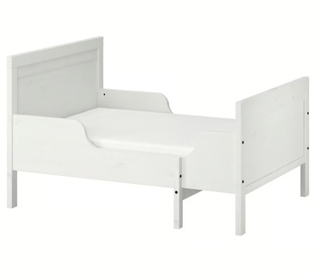 Ikea Sundvik meegroeibed incl. matras, Ophalen, 70 tot 85 cm, Zo goed als nieuw, Matras