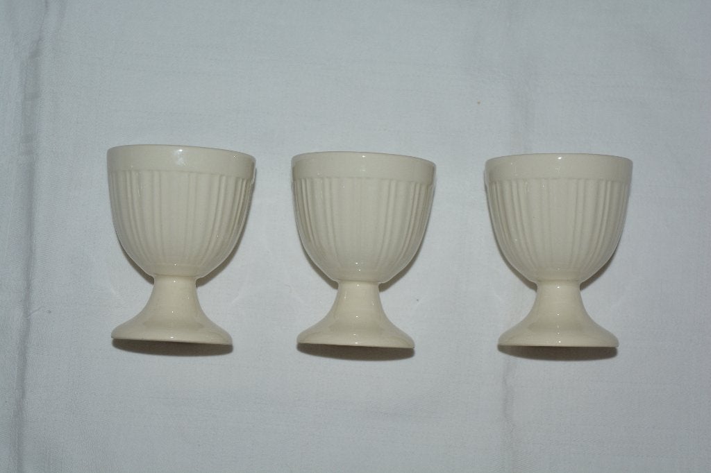 Wedgwood Queen's garden, 3 stuks eierdopjes, Huis en Inrichting, Keuken | Servies, Overige typen, Ophalen of Verzenden, Zo goed als nieuw