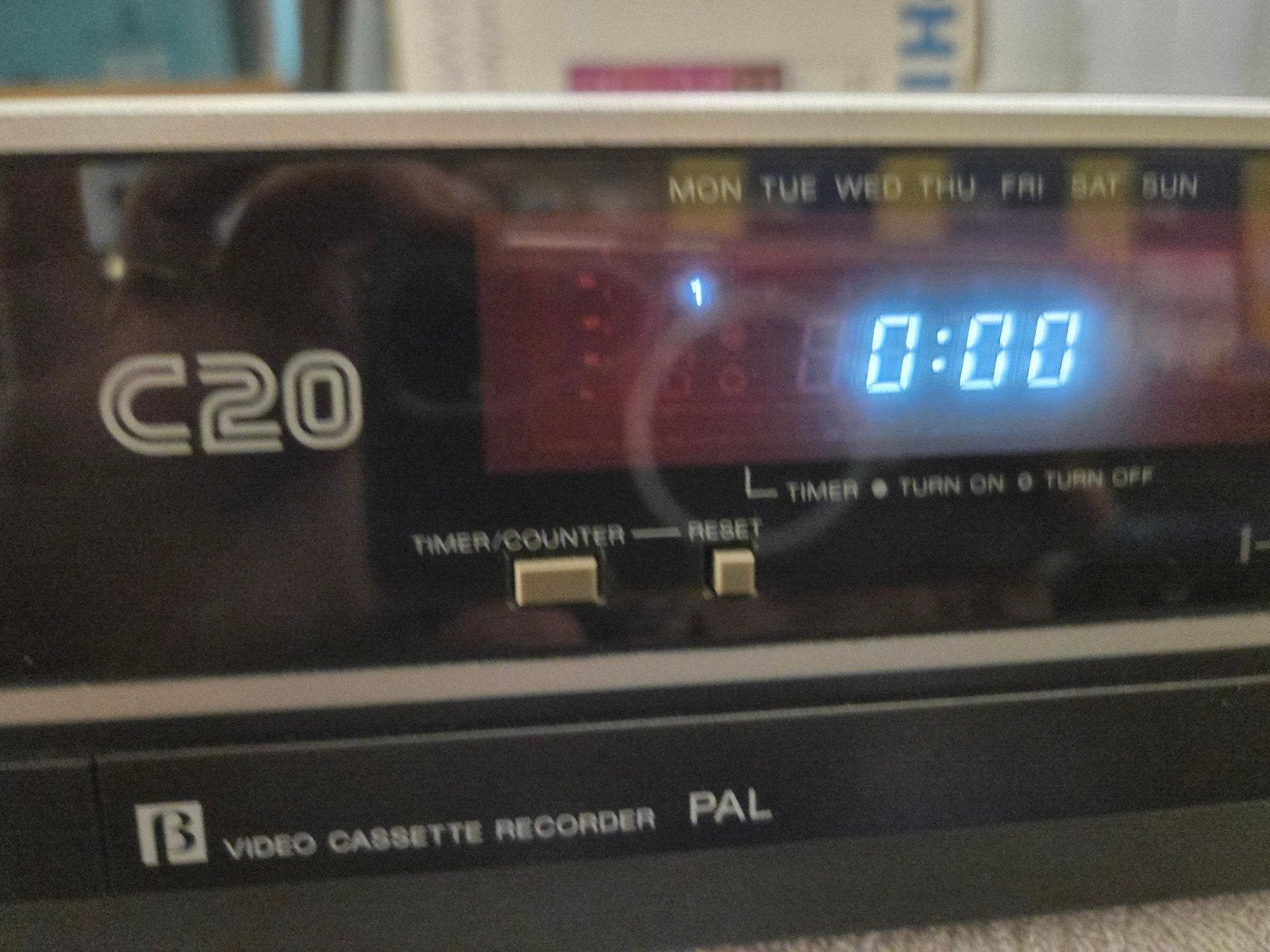 Sony Betamax C20 Videorecorder PAL - Vintage Speler, Ophalen of Verzenden, Gebruikt, Betamax-speler of -recorder