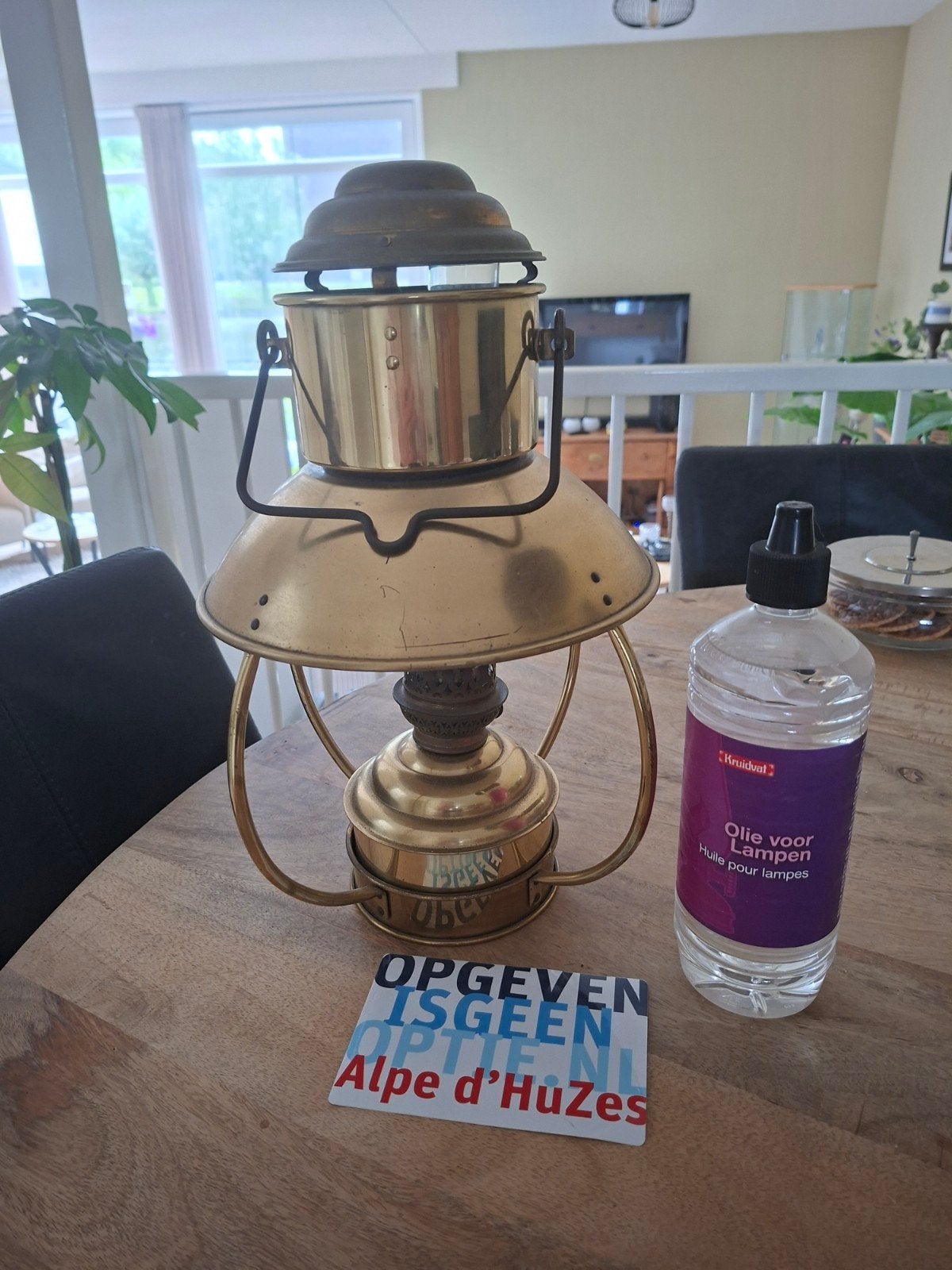 Olielamp, Antiek en Kunst, Antiek | Koper en Brons, Ophalen