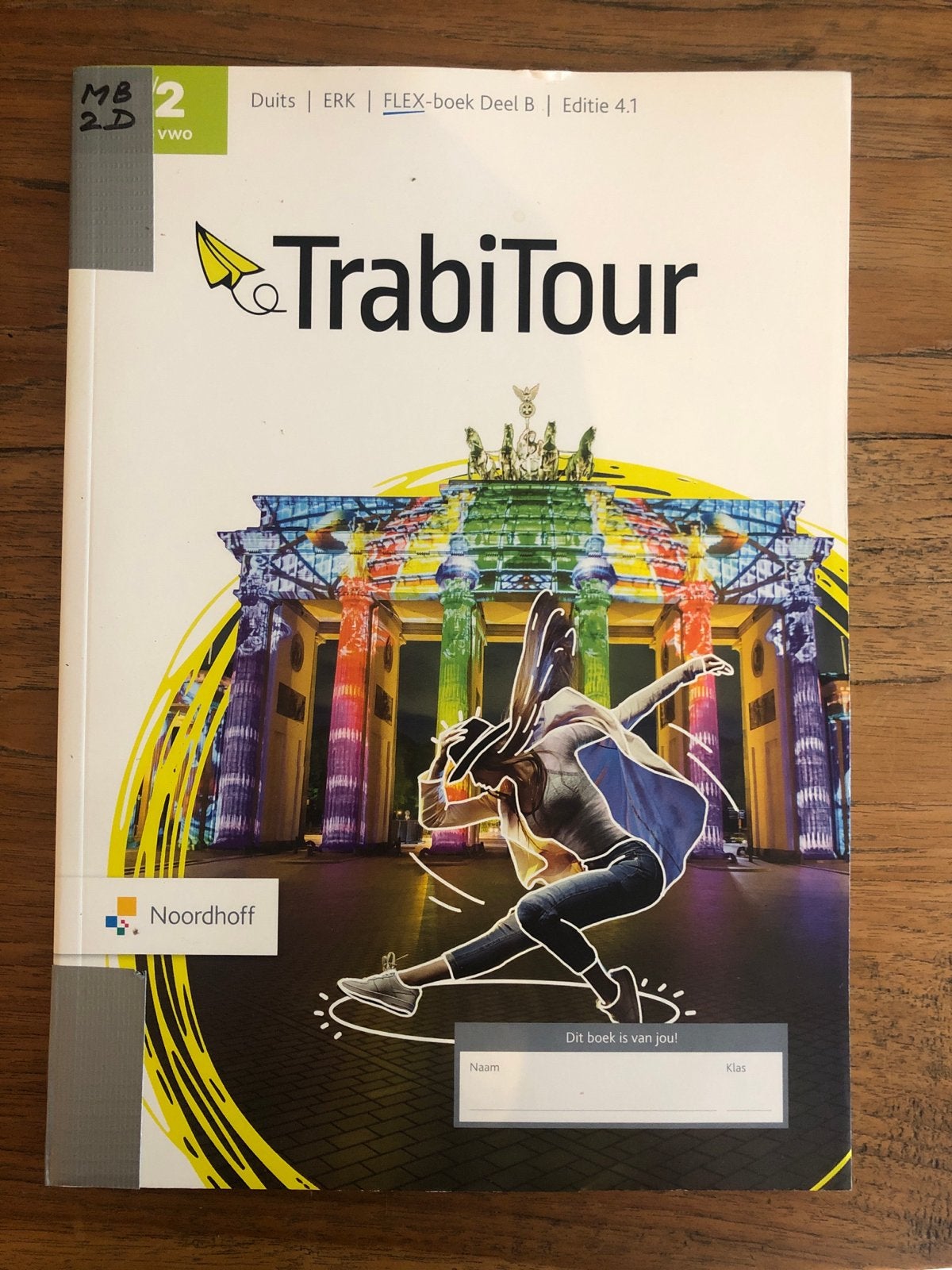 TrabiTour Duits FLEX-boek Deel B Editie 4.1 VWO, Boeken, Ophalen of Verzenden, Zo goed als nieuw, VWO, Duits