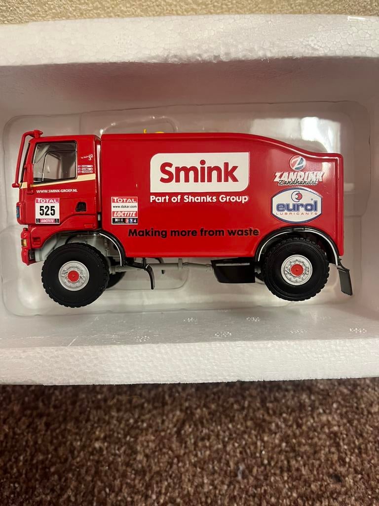 Dakar Ginaf X2222 J.Smink/Team SminkRallySport nr525 2012!!, Hobby en Vrije tijd, Modelauto's | 1:50, Ophalen of Verzenden, Nieuw