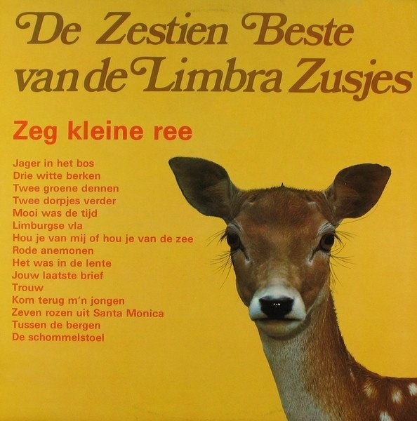 De limbra zusjes  de zestien beste van de limbra zusjes  lp, Cd's en Dvd's, LP, Gebruikt, Ophalen of Verzenden, Levenslied of Smartlap