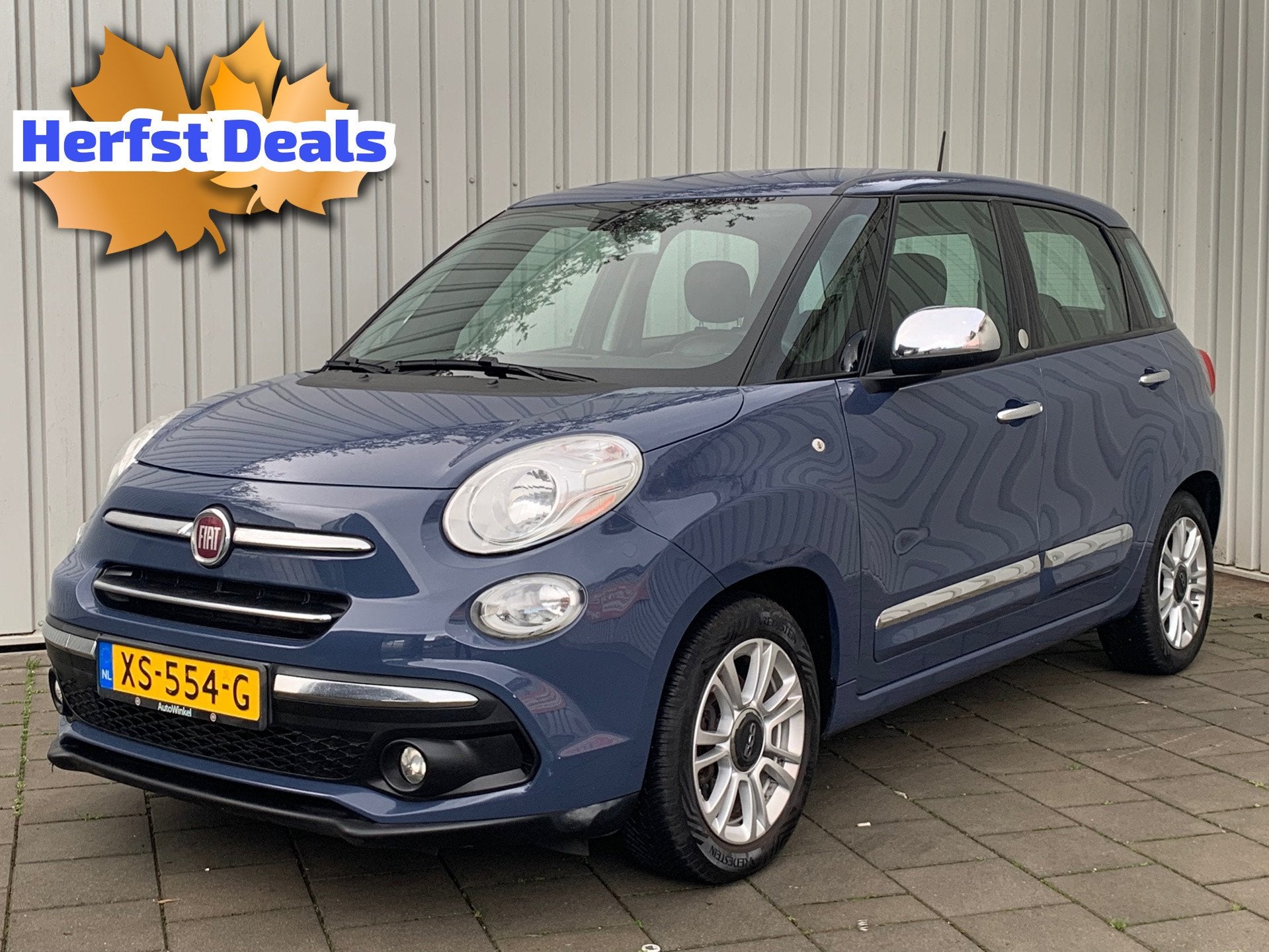 Fiat 500 L 0.9 TwinAir PopStar|Navigatie|Airco|, Auto's, Dealer onderhouden, Stof, Gebruikt, Origineel Nederlands