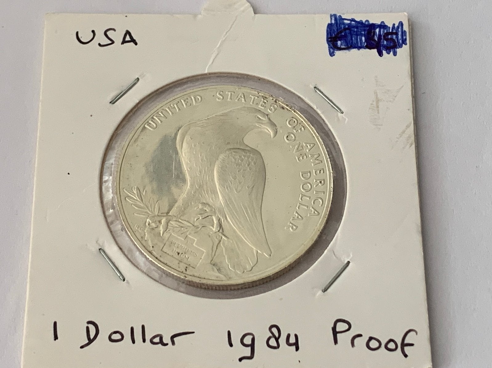 Zilveren dollar 1984 olympische spelen los angelos, Ophalen of Verzenden, Noord-Amerika