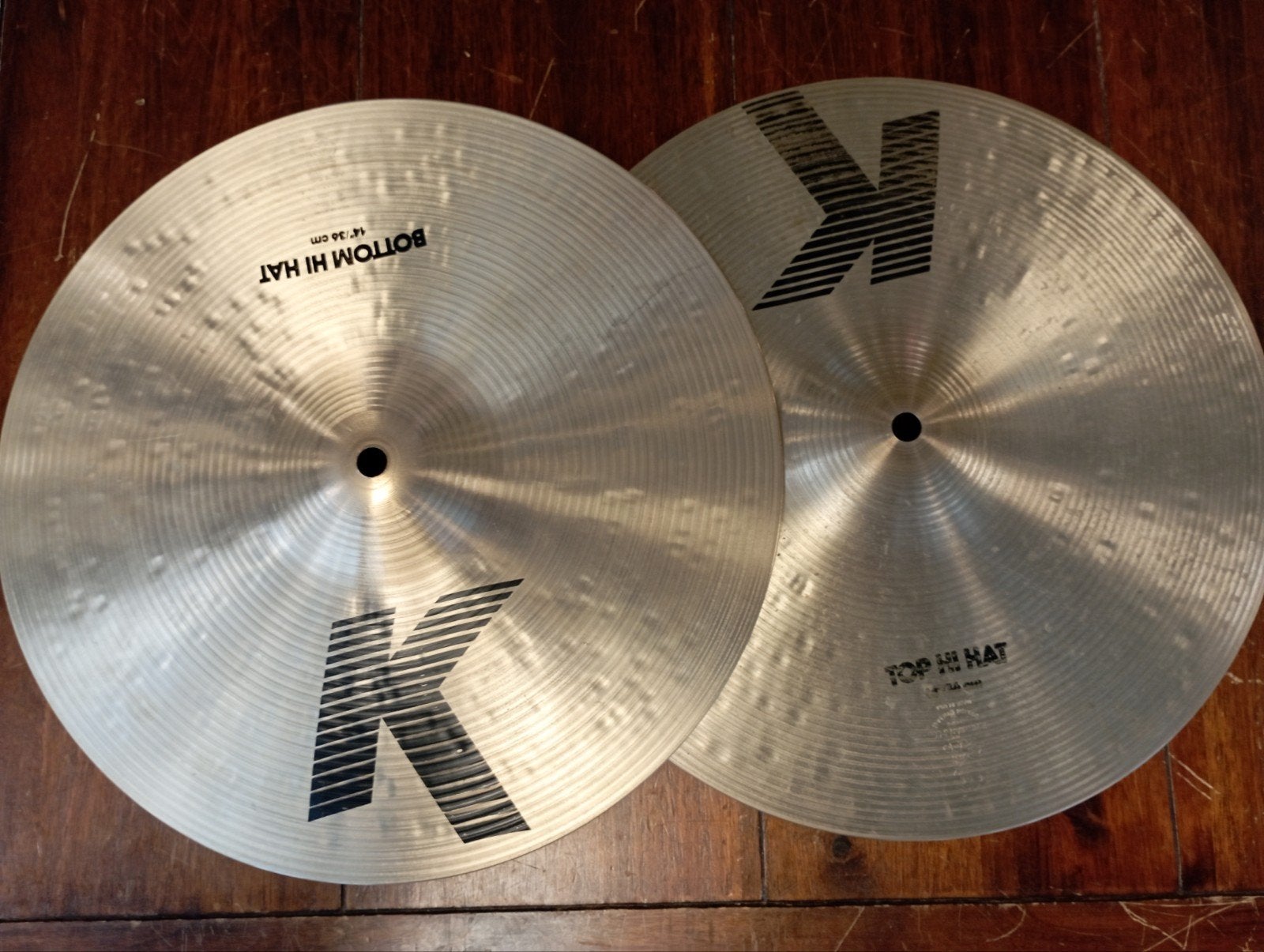Zildjian 14"' K Hihat, Muziek en Instrumenten, Percussie, Ophalen of Verzenden, Gebruikt, Overige soorten
