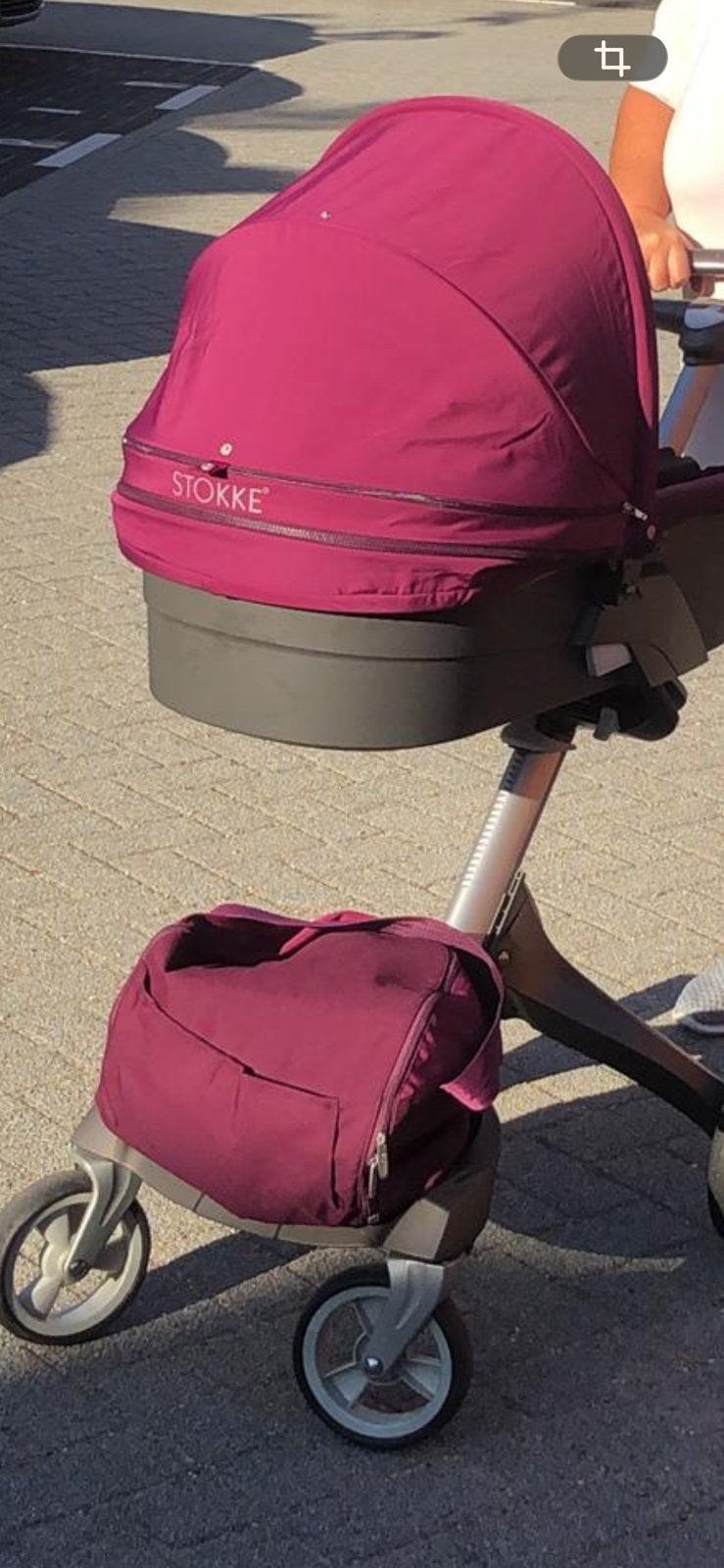 Stokke kinderwagen met reiswieg, Kinderen en Baby's, Ophalen, Zo goed als nieuw, Overige merken