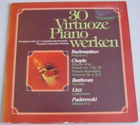 30 virtuoze pianowerken – columbia house, Ophalen, LP, Gebruikt, Overige formaten