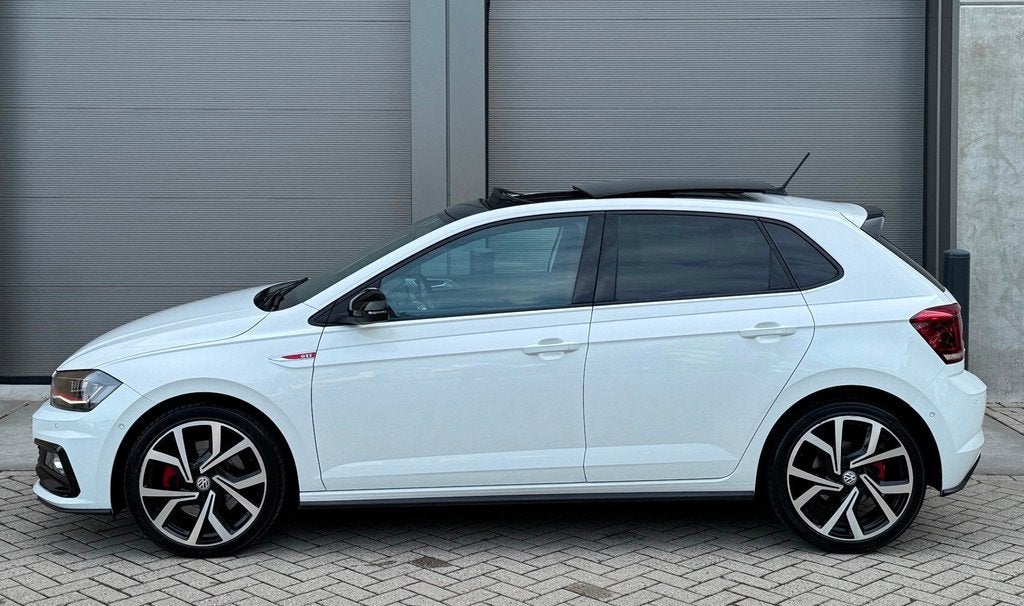 Volkswagen Polo 2.0 TSI GTI 2019 AUT Wit PANO|CAMERA|VIRTUAL, Automatische klimaatregeling, Gebruikt, Euro 6, 4 cilinders