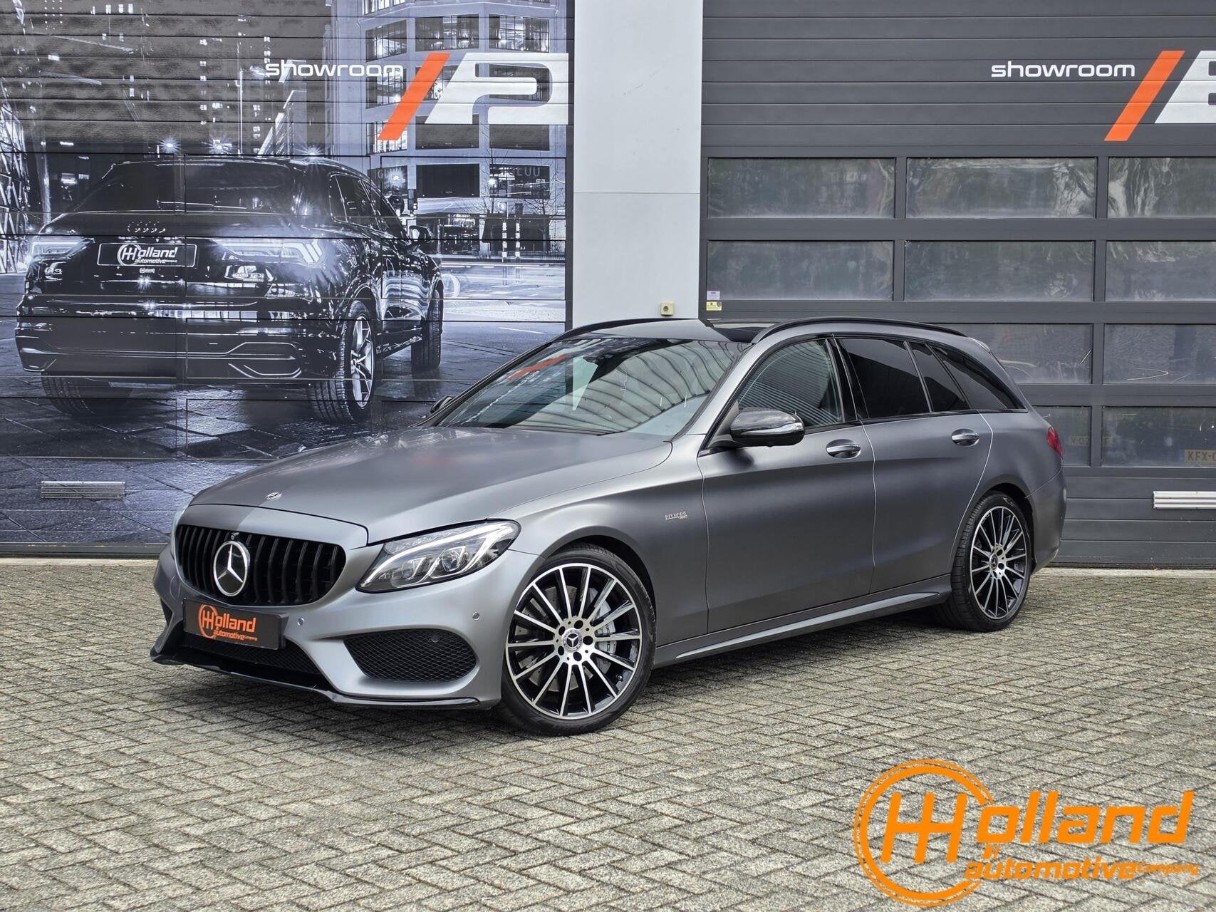 Mercedes C43 AMG, Gebruikt, Zwart, Overige carrosserieën, Overige brandstoffen