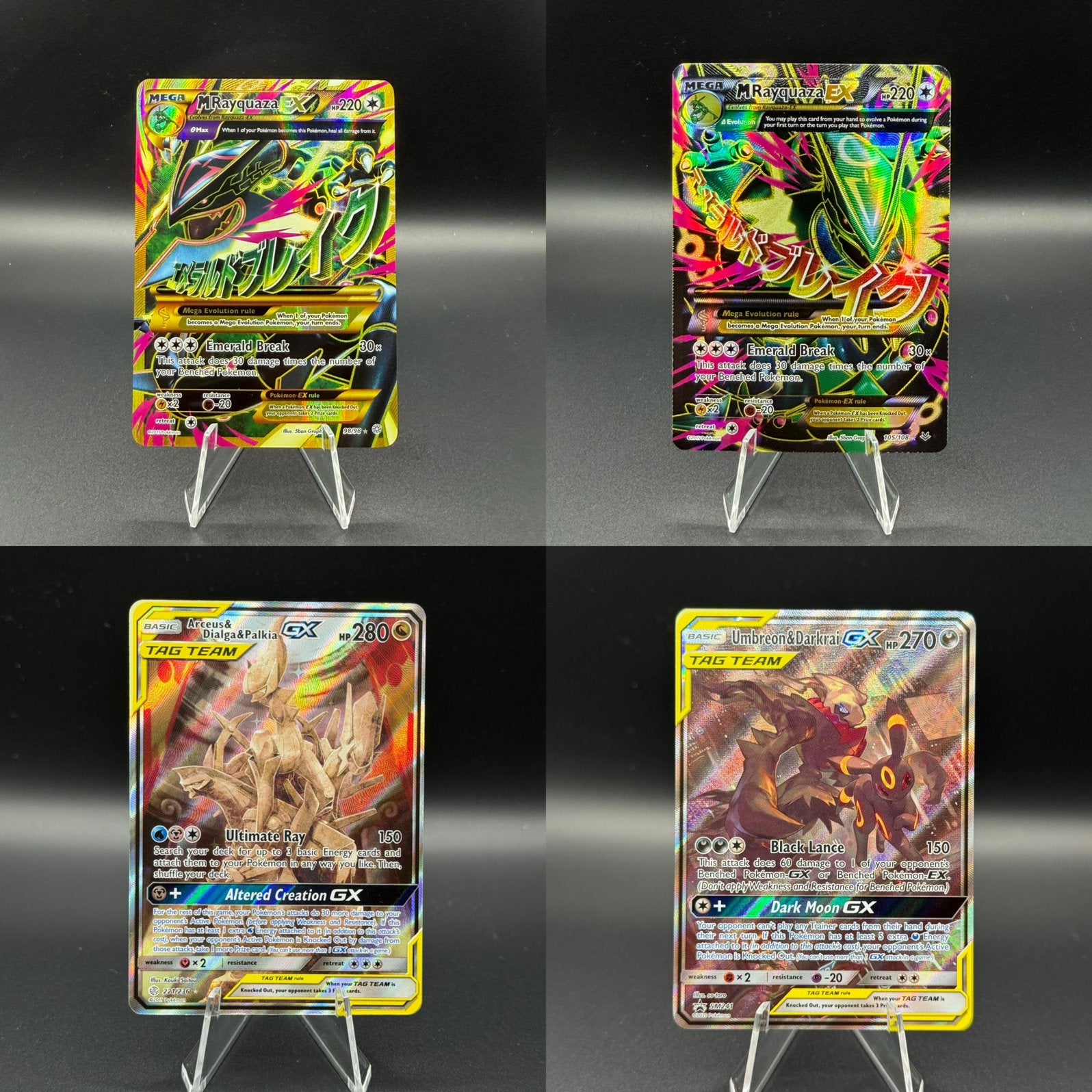 Pokemon Singles Tag Teams, Megas en Ex’es, Ophalen of Verzenden, Zo goed als nieuw