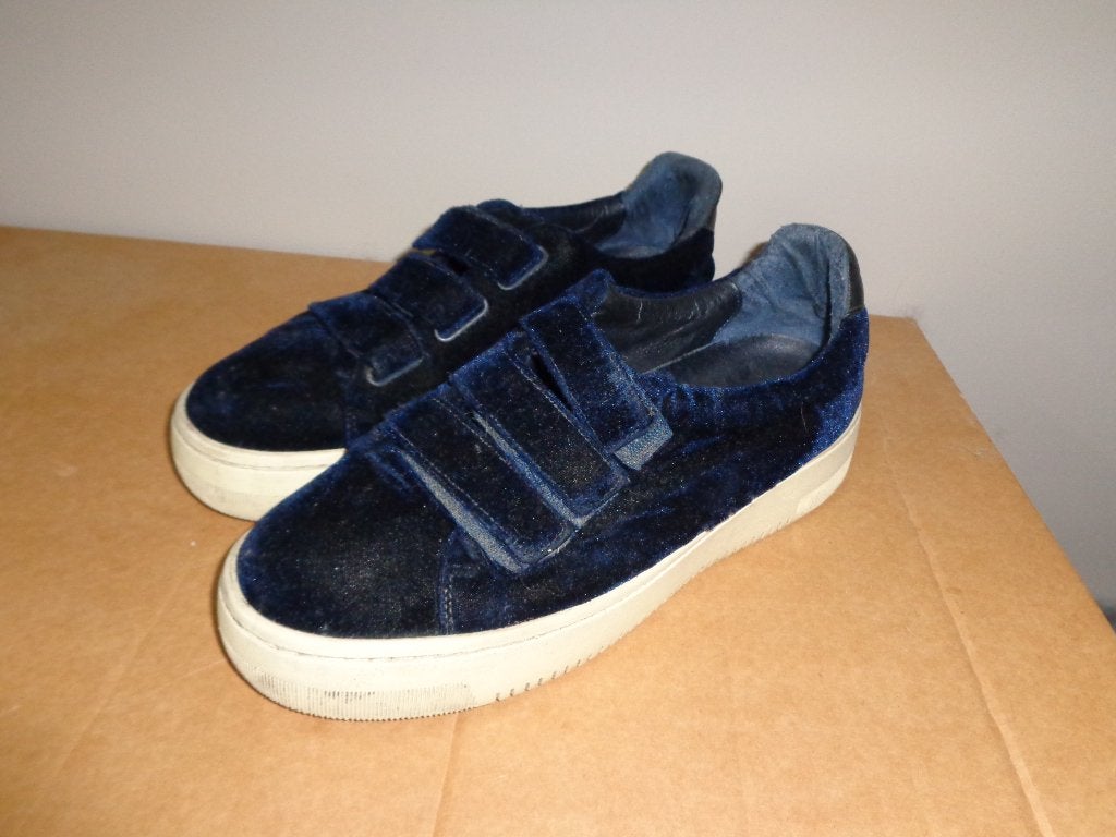 blauwe damessneakers van Sandro, maat 40, Blauw, Ophalen of Verzenden, Sneakers of Gympen, Zo goed als nieuw
