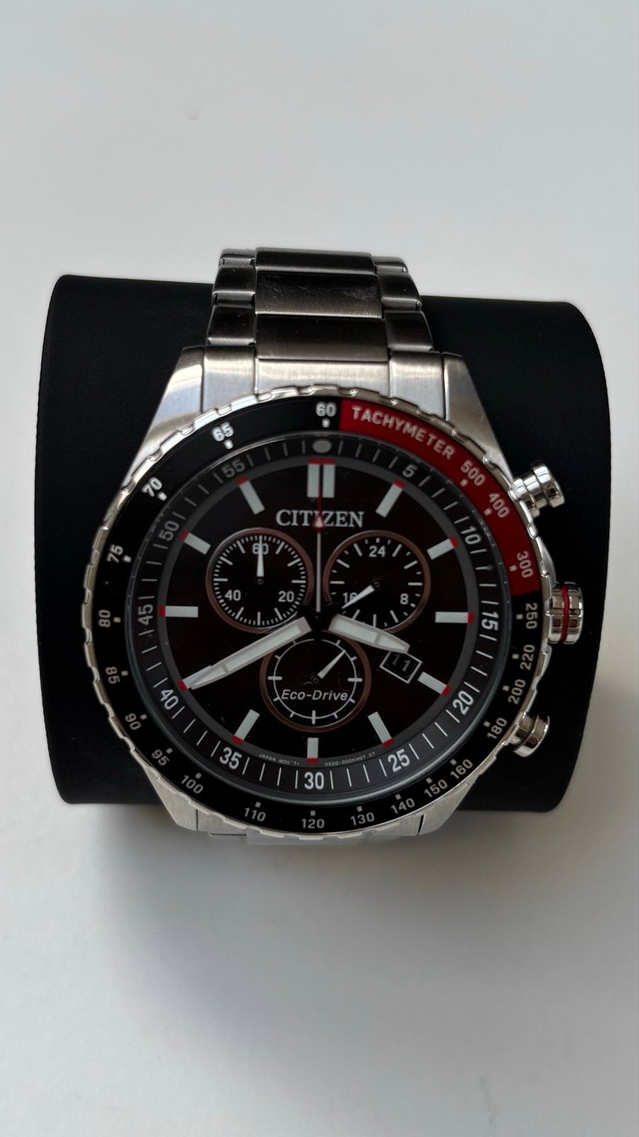 Citizen Crono Sport AT2566-88E Eco-Drive Herenhorloge, Ophalen of Verzenden, Zo goed als nieuw, IOS
