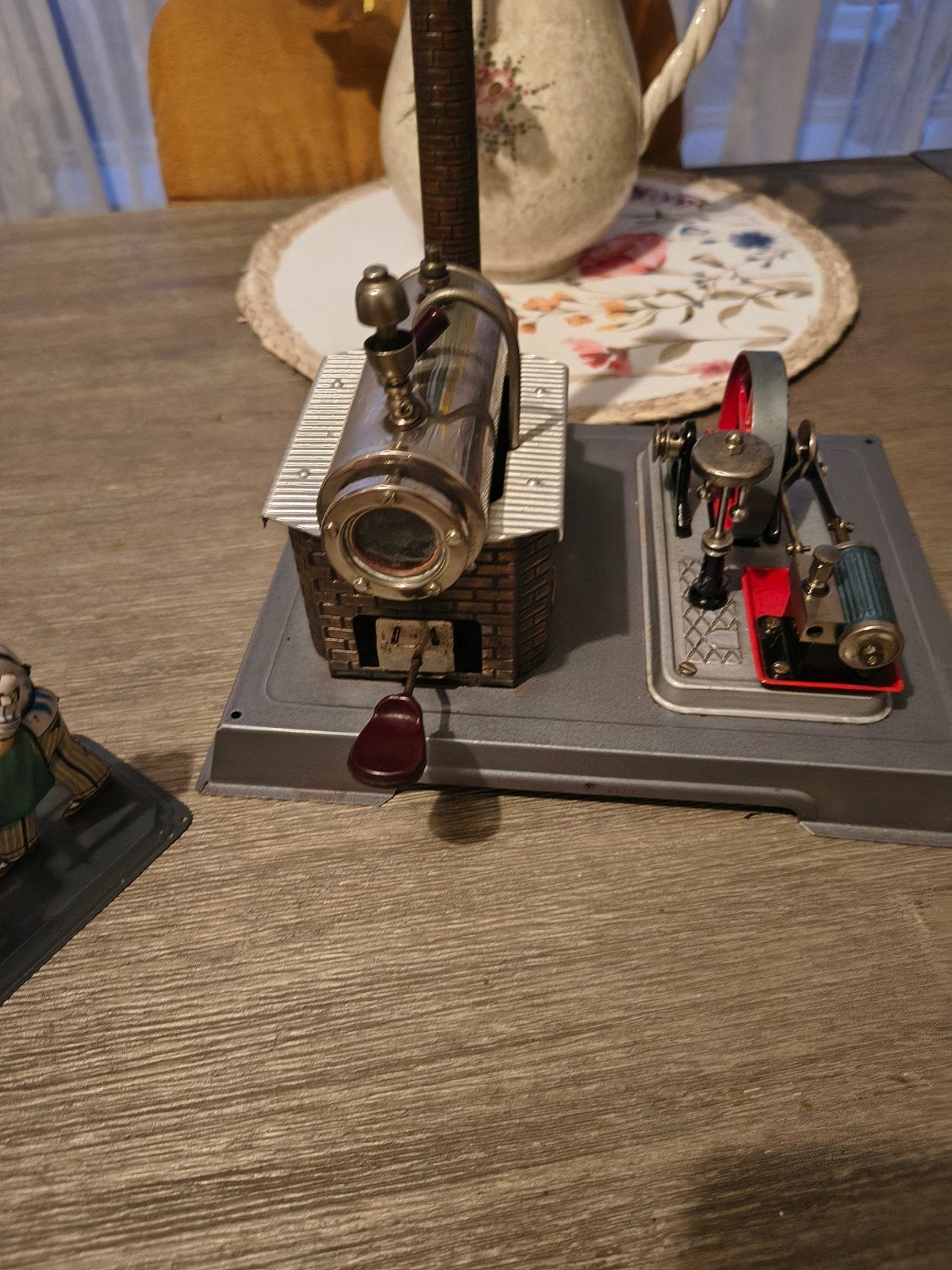 Wilesco Stoommachine nieuwstaat met accessoires., Ophalen of Verzenden, Zo goed als nieuw, Groter dan 1:32