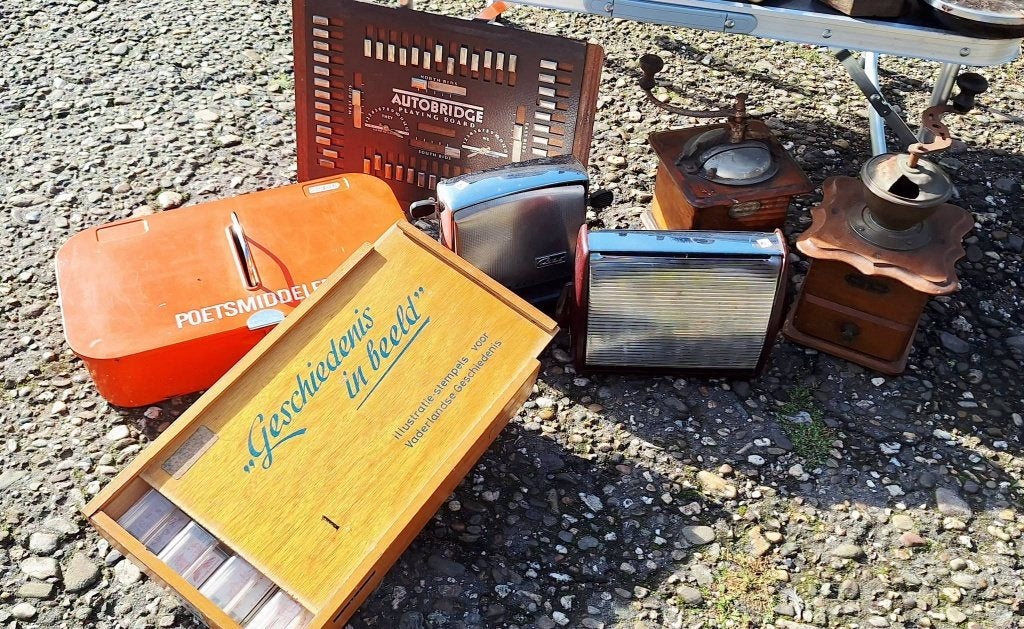 Leuk partijtje met 37 frisse vintage en curiosa items., Antiek en Kunst, Ophalen of Verzenden