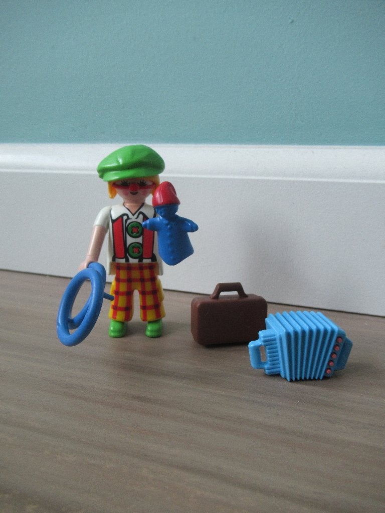 Playmobil cliniclown met attributen 4894, Complete set, Ophalen of Verzenden, Zo goed als nieuw, City life