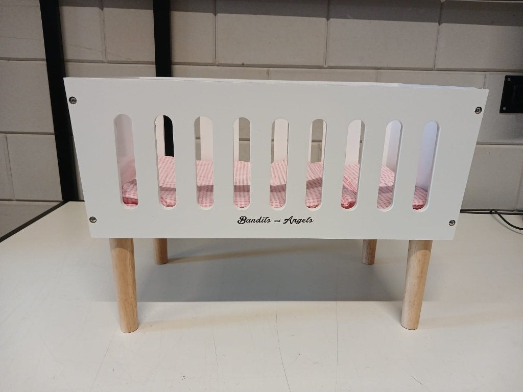 Bandits & Angels poppenbedje Sweet Dreams white, Ophalen, Nieuw, Babypop