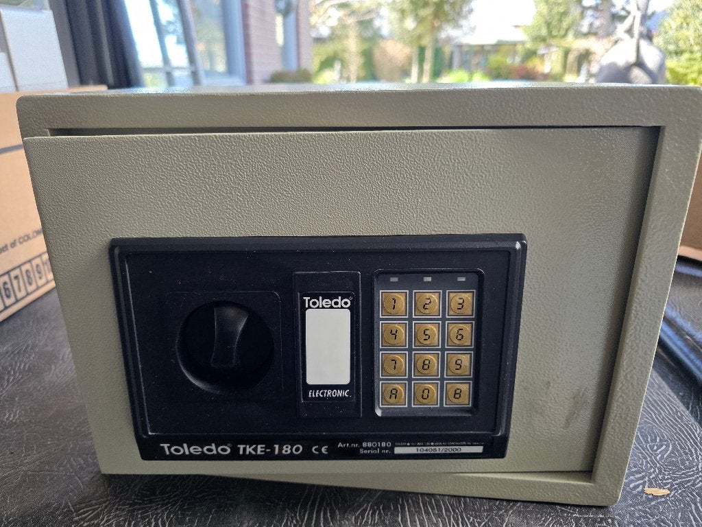 Kluis Toledo TKE 180, Ophalen, Gebruikt, Brandkast