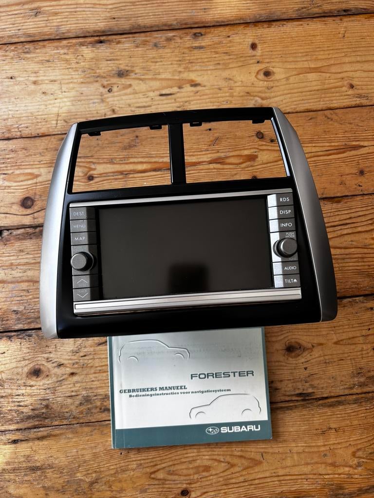 Navigatiesysteem inbouwapparatuur radio Subaru Forester, Ophalen of Verzenden, Gebruikt