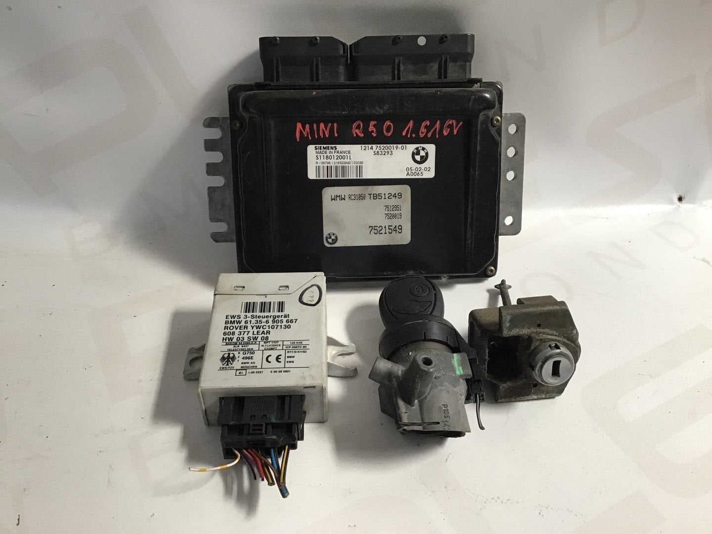 Computer motormanagement set W10B16A Mini R50 7521549, Gebruikt, -, -, Ophalen of Verzenden