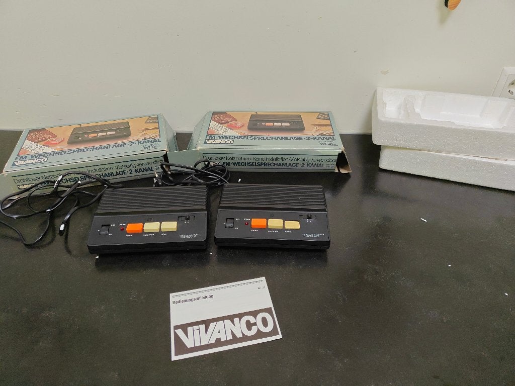intercom Vivanco model WI EI 2100, Gebruikt, Draadloos, Onbekend, Ophalen of Verzenden