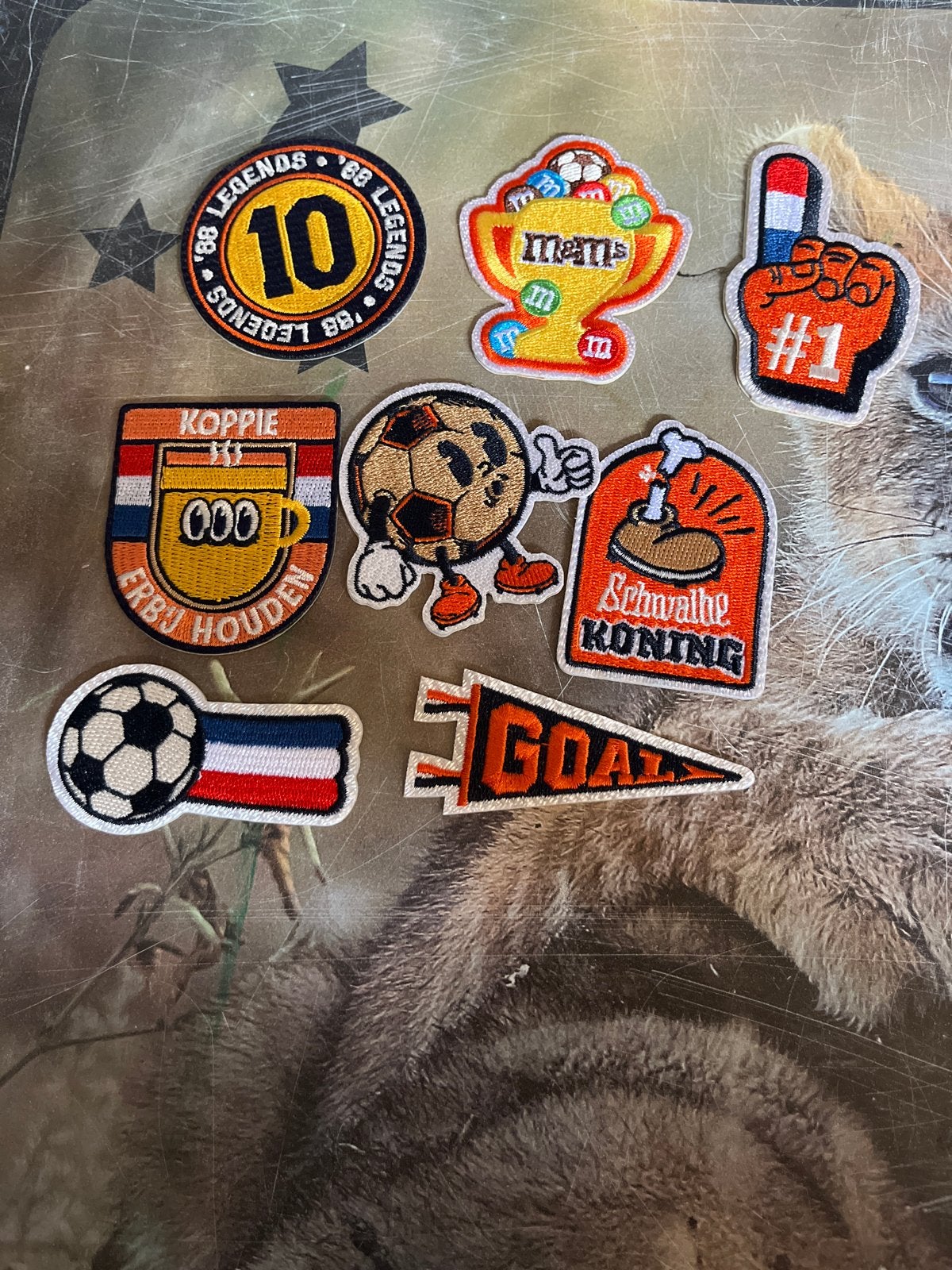 Voetbal Patches - Diverse Voetbal Emblemen, Verzenden, Gebruikt, Overige sporten, Overige typen