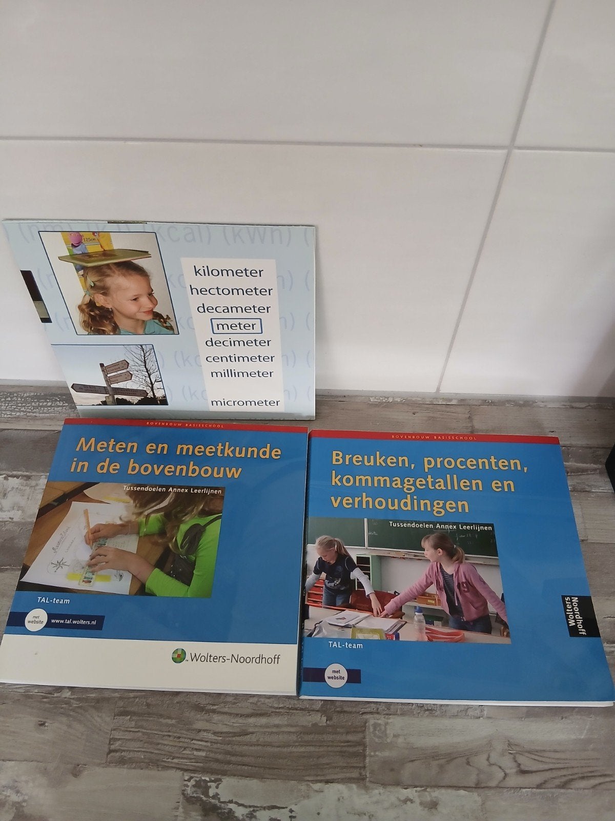 Wolters-Noordhoff Wiskunde Boeken: Meten & Breuken, Gelezen, Ophalen of Verzenden, TAL-team, Beta