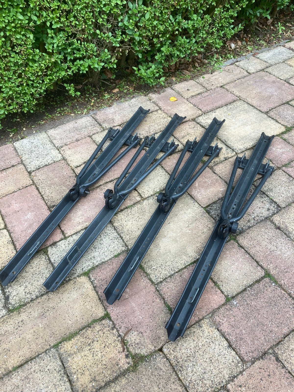 4x Fietsendrager, Auto diversen, Ophalen, 3 fietsen of meer, Gebruikt, Fietsendrager-accessoire