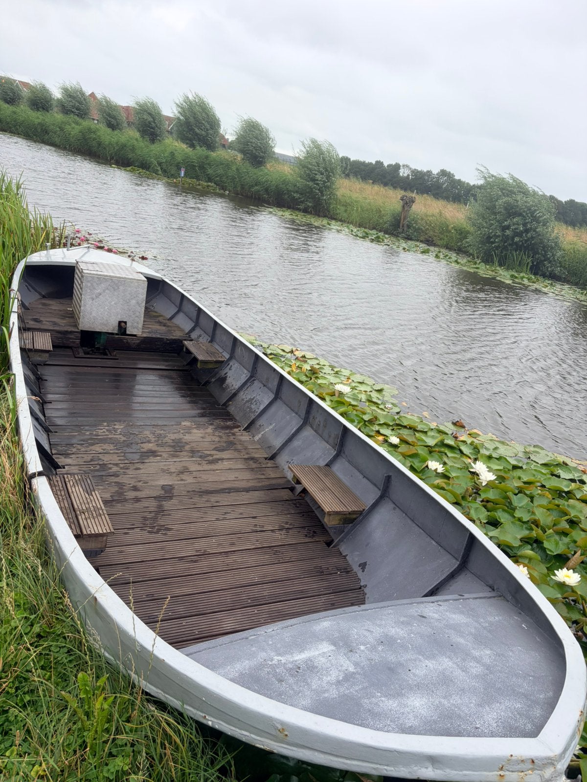 Tuindersvlet, Watersport en Boten, Ophalen, 9 m, Staal, Binnenboordmotor
