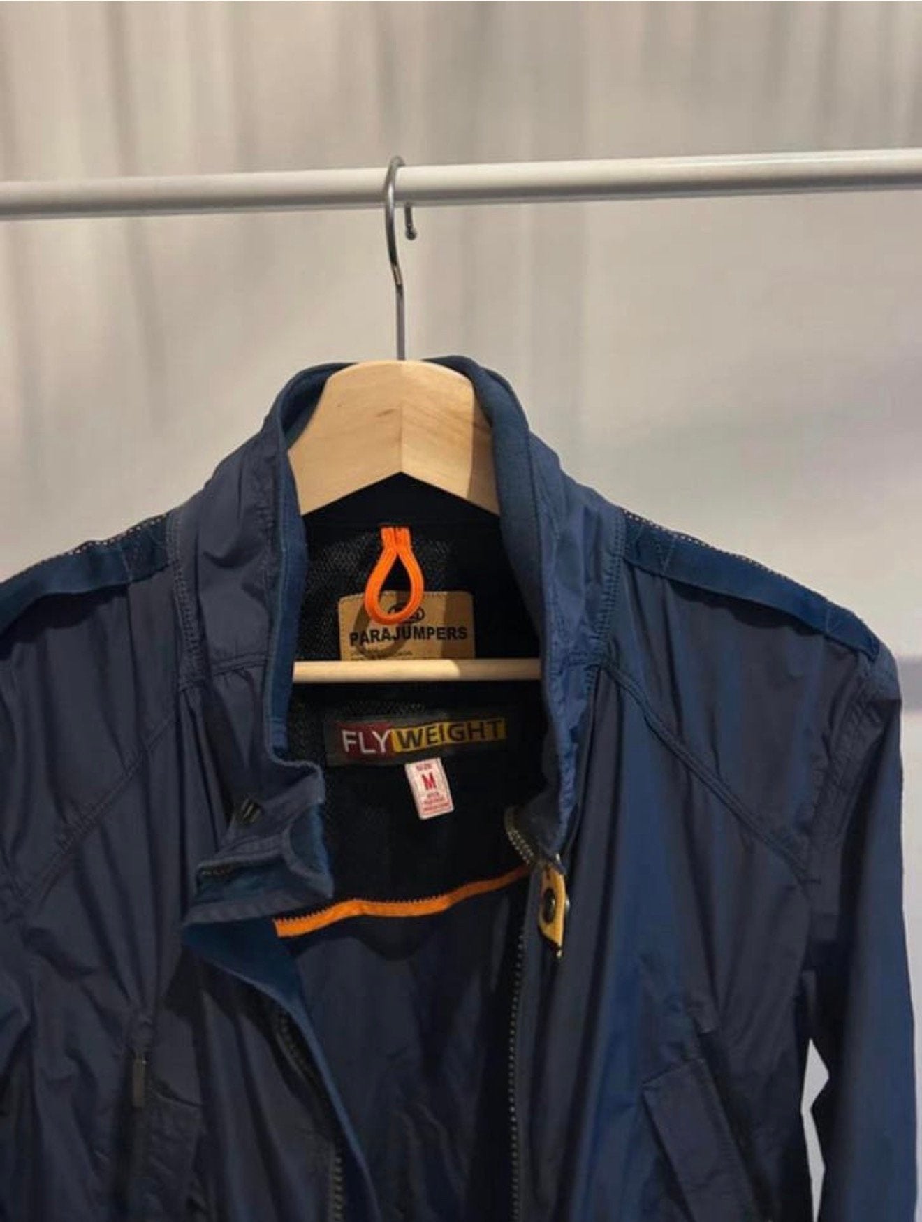 Parajumpers jas, Ophalen of Verzenden, Zo goed als nieuw, Maat 48/50 (M), Blauw