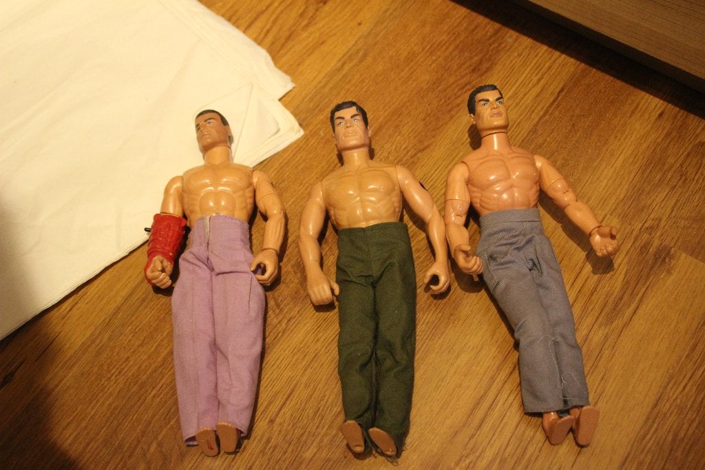 action man poppen, Kinderen en Baby's, Speelgoed | Poppen, Ophalen of Verzenden, Gebruikt, Overige typen