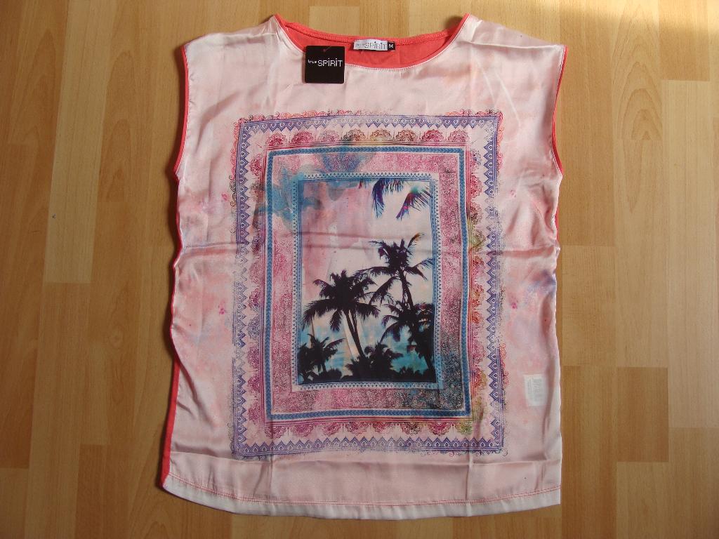 Oranje voile t-shirt *Nieuw*, Maat 38/40 (M), Nieuw, Oranje, Ophalen of Verzenden