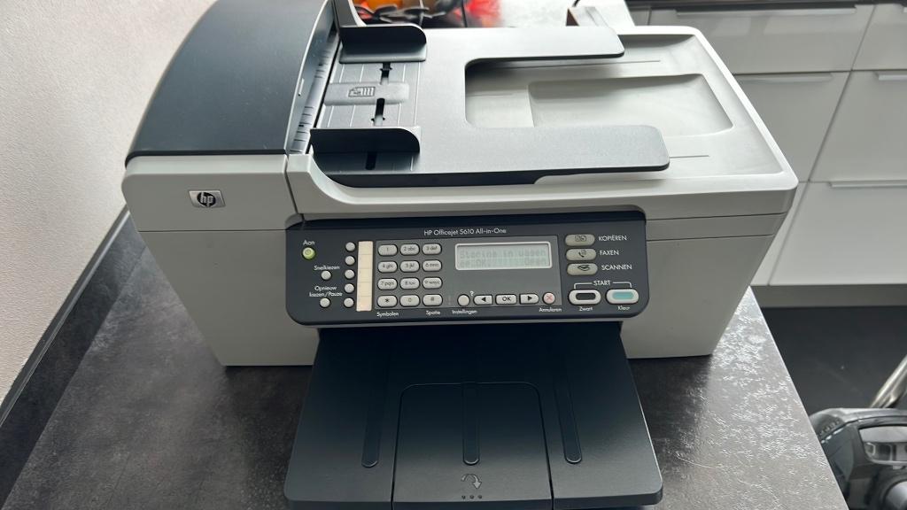 Printer HP Officejet 5610 All in One, Hp, Gebruikt, All-in-one, Ophalen of Verzenden