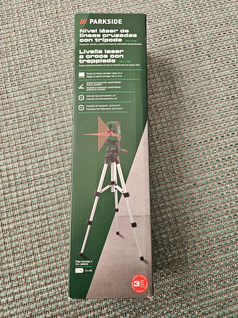Parkside laser, Doe-het-zelf en Verbouw, Meetapparatuur, Ophalen, Nieuw, Afstand