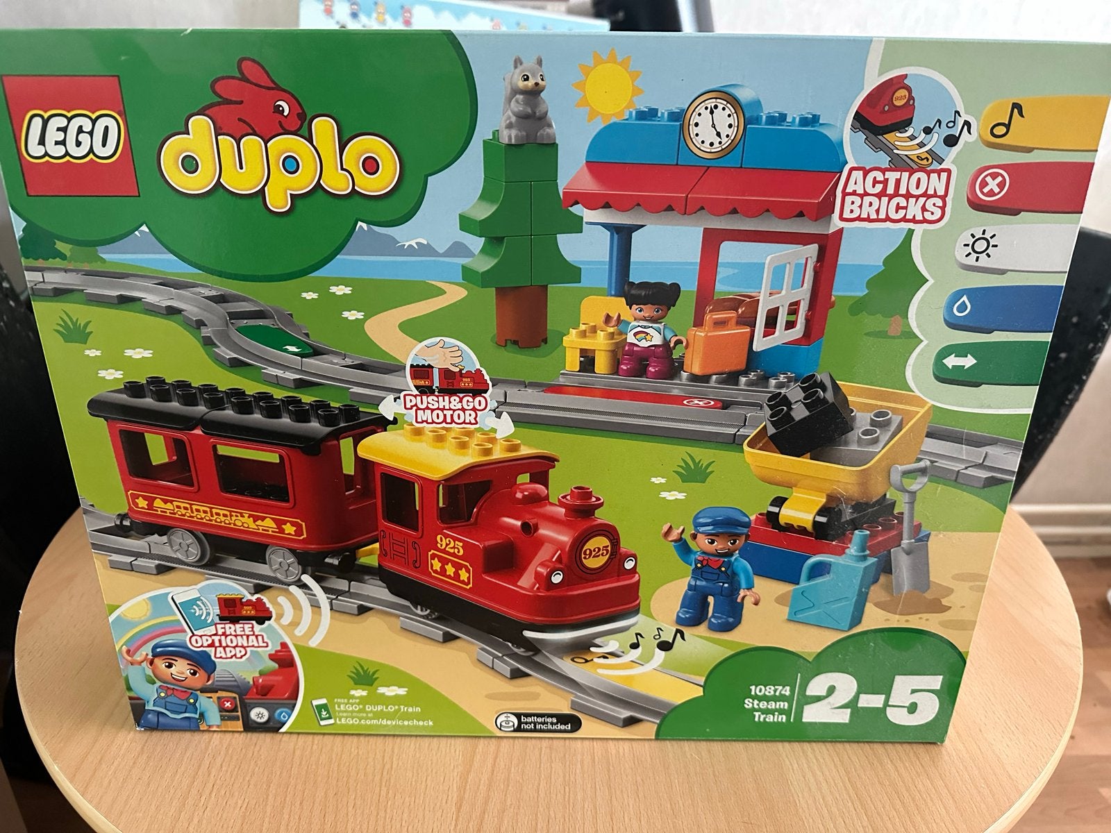 LEGO Duplo Stoomtrein 10874 - Ongeopend, Ophalen, Nieuw, Overige merken