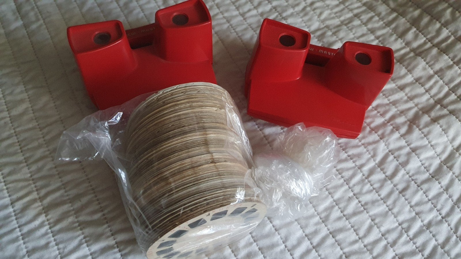 Viewmaster met 117 vintage schijfjes., Verzamelen, Speelgoed, Ophalen of Verzenden, Gebruikt